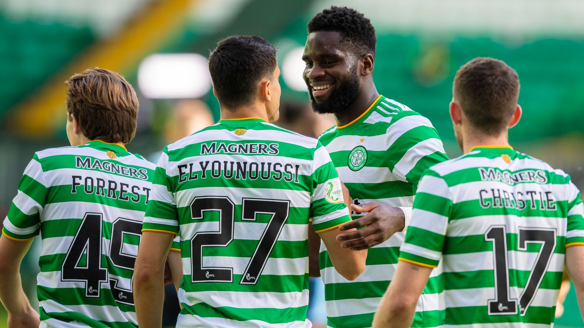 Edouard scores hat-trick as Celtic begin 10 in a row bid