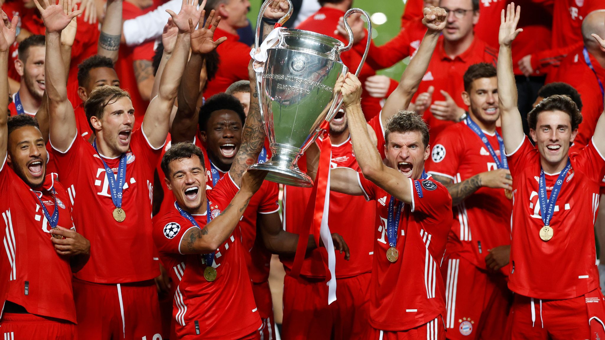 UEFA CHAMPIONS LEAGUE  FINAL 2020 Bayern Munich v Paris SG FREE teams poster 