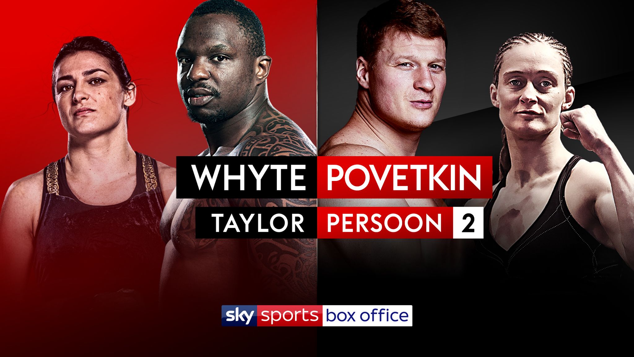 Whyte vs Povetkin: Booking information for Dillian Whyte vs ...