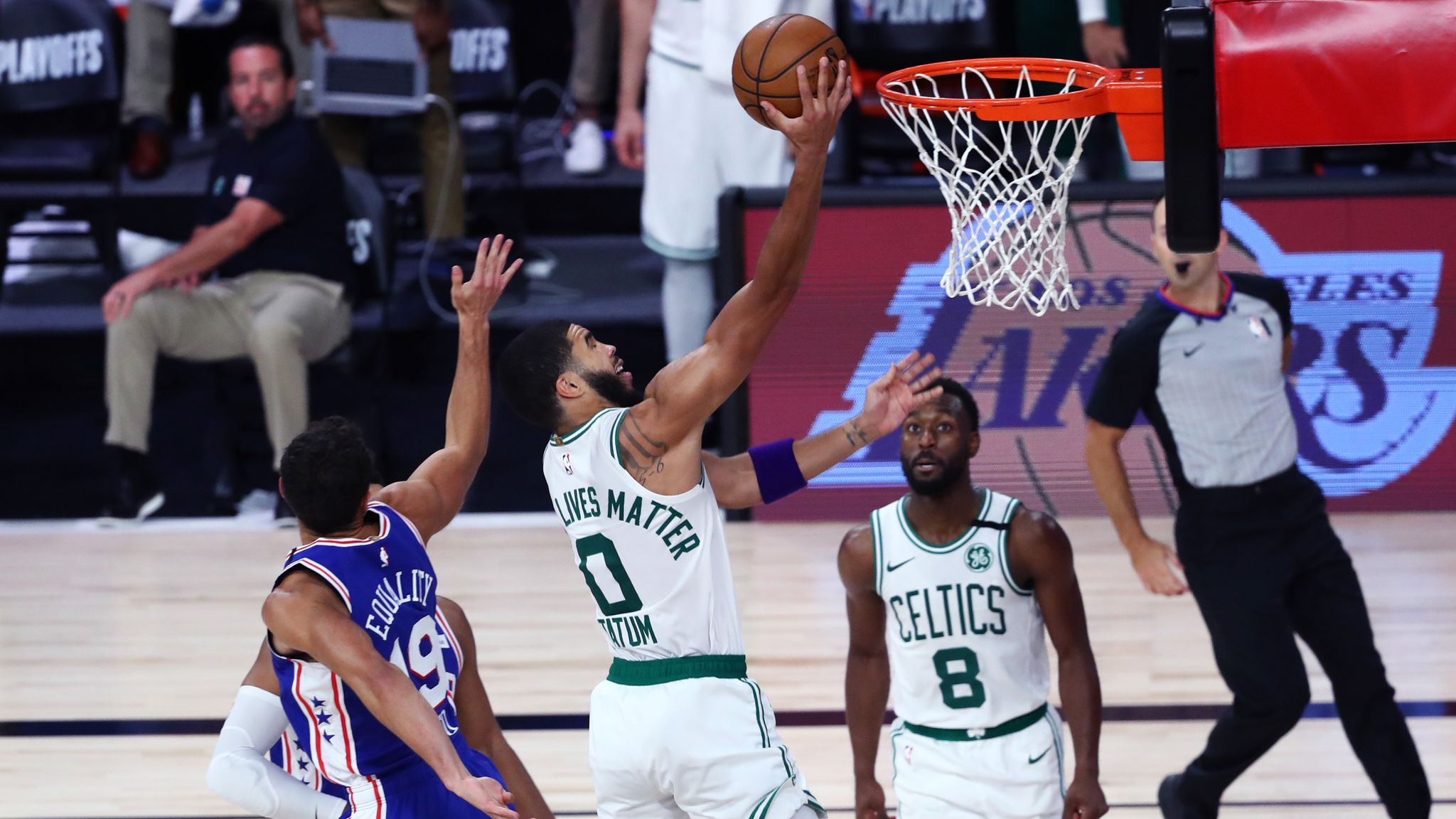 NBA Playoffs: Boston Celtics beat Philadelphia 76ers to move into semi ...