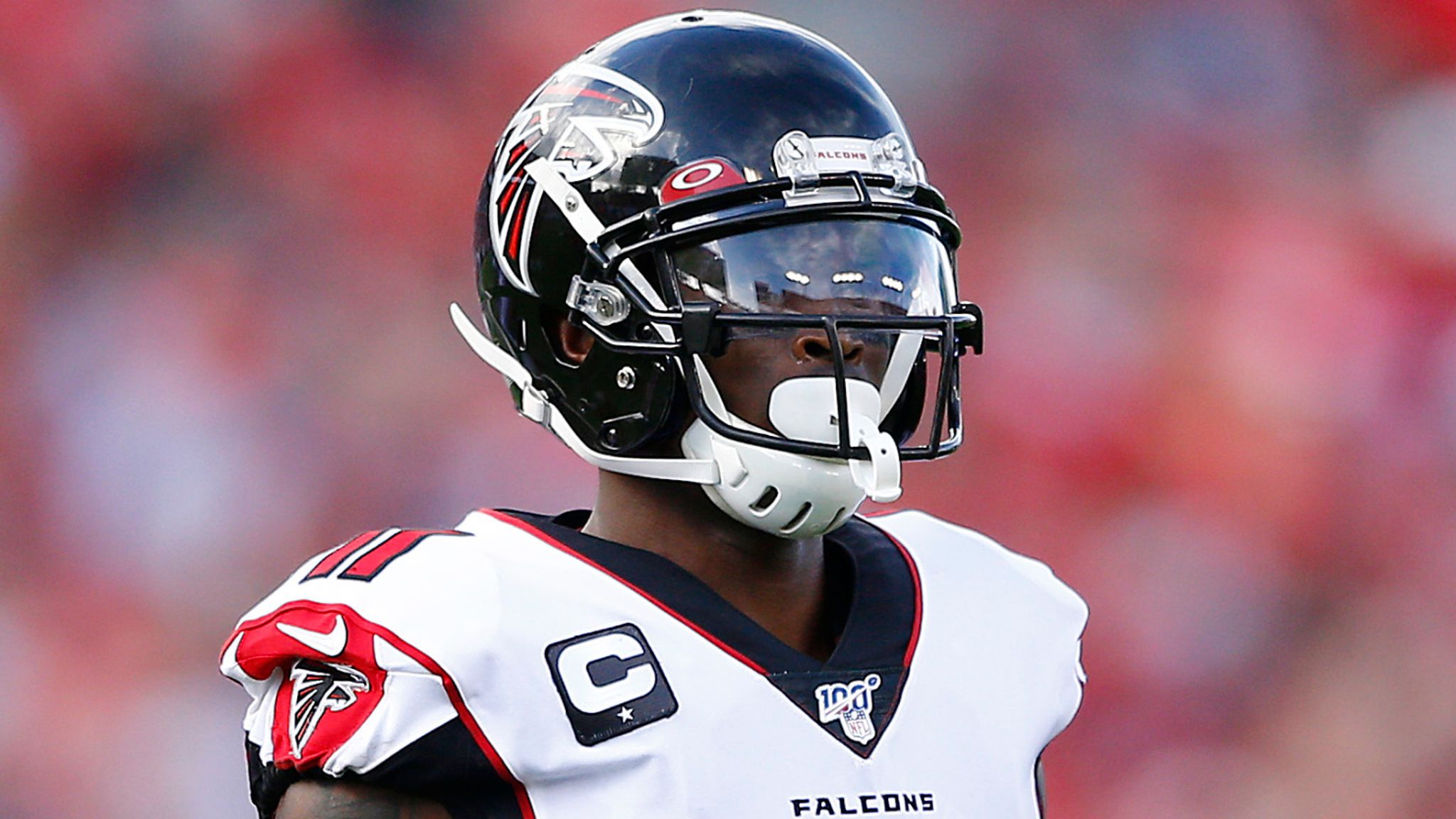 Falcons' Marlon Davidson Reacts to Pick-6 vs. Tom Brady