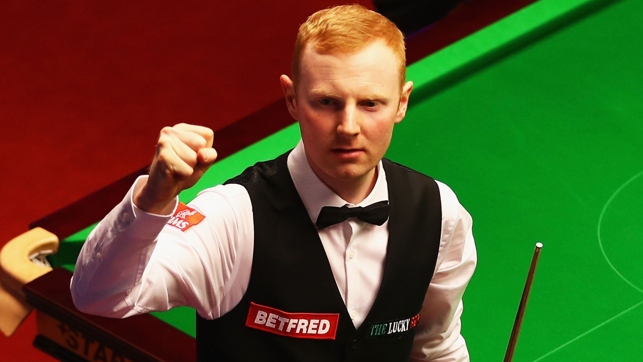 Anthony McGill confronts opponent Jamie Clarke over eyeline tactics at World Snooker Championship Snooker News Sky Sports