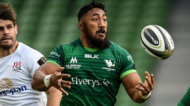 Bundee Aki marked his 100th Connacht appearance with a try in their win over Ulster