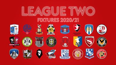 League Two fixtures 2020/21