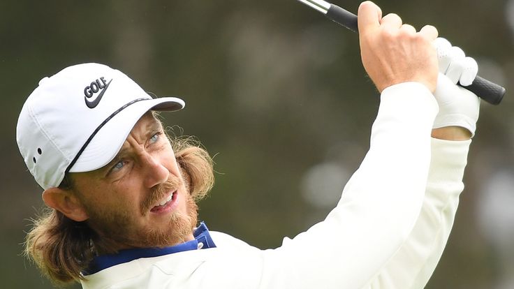 Tommy Fleetwood is five shots off the lead after the opening round of the PGA Championship