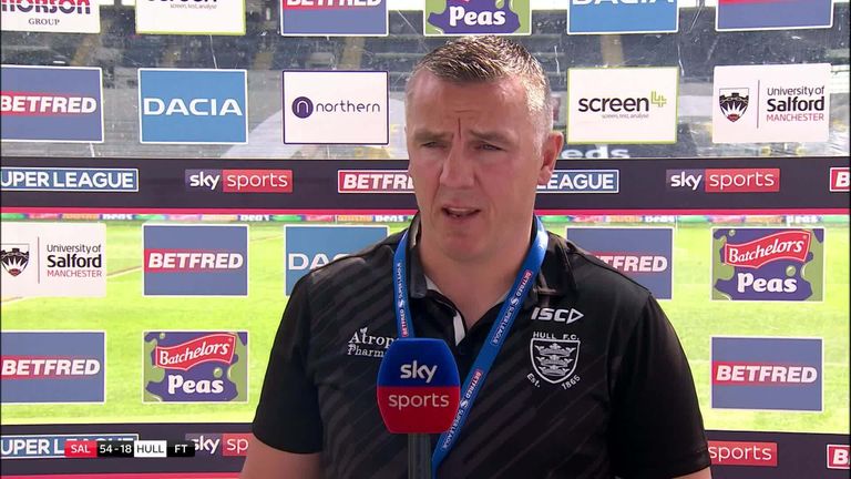 Andy Last reflects on a difficult first game in charge of Hull FC