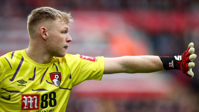 Aaron Ramsdale played in all but one of Bournemouth's top-flight games in 2019/20