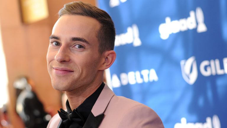 BEVERLY HILLS, CA - APRIL 12: Adam Rippon attends the 29th Annual GLAAD Media Awards at The Beverly Hilton Hotel on April 12, 2018 in Beverly Hills, California. (Photo by Vivien Killilea/Getty Images for GLAAD)