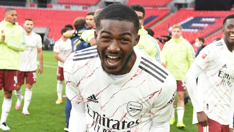 Ainsley Maitland-Niles impressed at Wembley once more for Arsenal