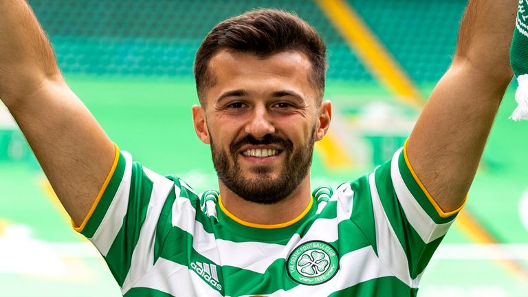 Celtic announce the signing of Swiss forward Albian Ajeti