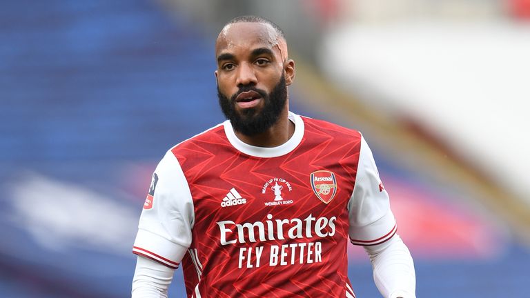 Alexandre Lacazette has been linked with a move to Atletico Madrid