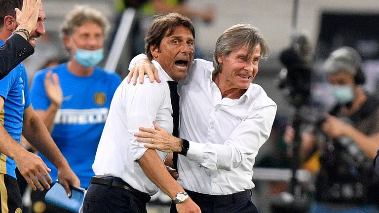 Antonio Conte is yet to win a European trophy in his managerial career