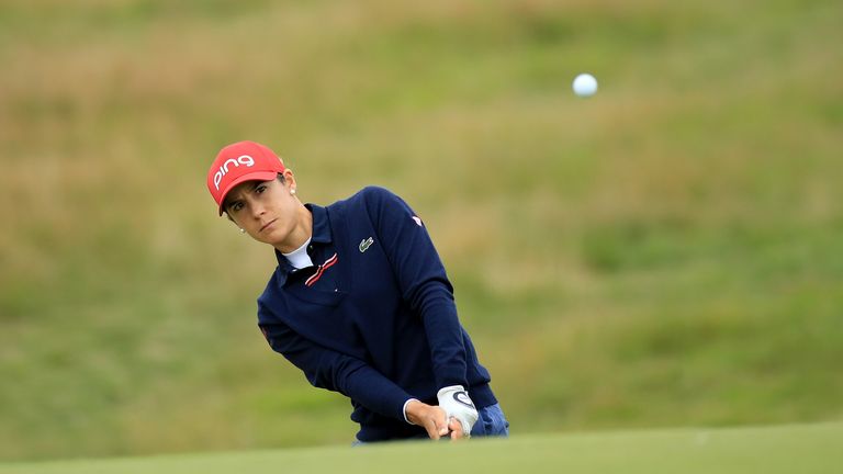 Spain's Azahara Munoz, third round leader at the Ladies Scottish Open