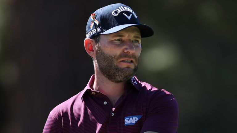 Branden Grace during the first round of the Barracuda Championship