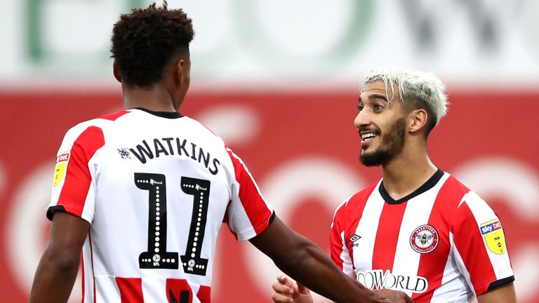 Ollie Watkins and Said Benrahma have been prolific this season as Brentford narrowly missed out on Premier League promotion 