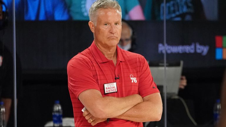 Brett Brown has been sacked by the Philadelphia 76ers 