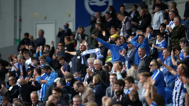 Fans made a welcome return as Brighton hosted Chelsea in a pre-season friendly on Saturday