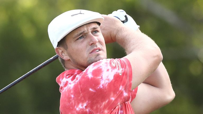 DeChambeau is chasing a maiden major title this week