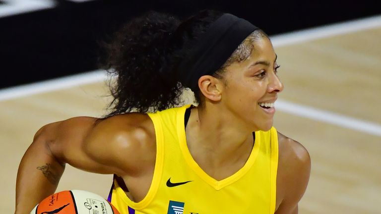 WNBA: Candace Parker stars as Los Angeles Sparks dispatch Phoenix