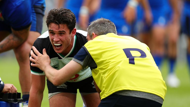 Carbery first suffered the injury a year ago in a World Cup warm-up against Italy
