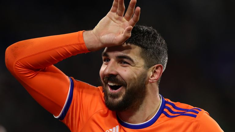 Cardiff City's Callum Paterson has been called into Steve Clarke's Scotland squad for next month's Nations League games