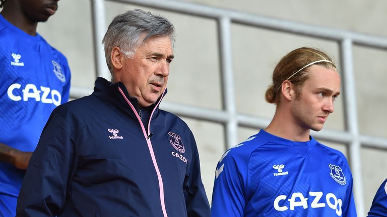 Carlo Ancelotti will be seeking a vast improvement at Everton this season