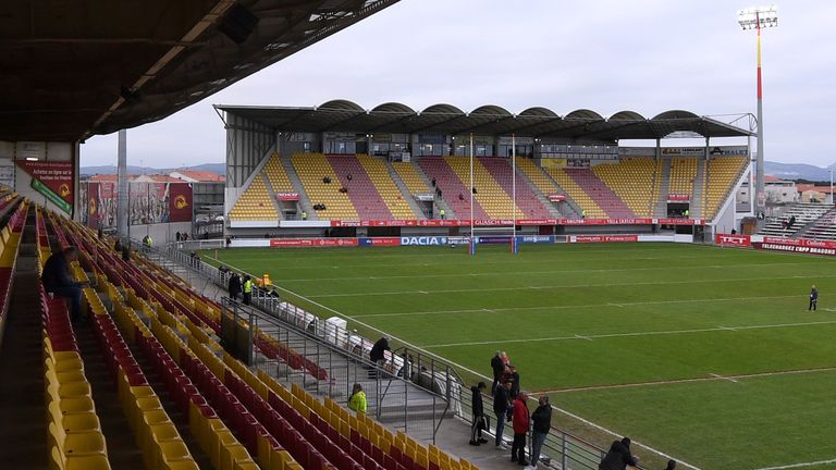 The Gilbert Brutus Stadium is due to host Catalans' game against Leeds next month