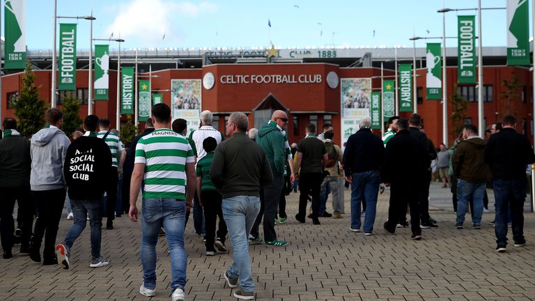 Celtic had hoped to allow as many as 1,400 supporters through the turnstiles for the Scottish Premiership fixture against Motherwell