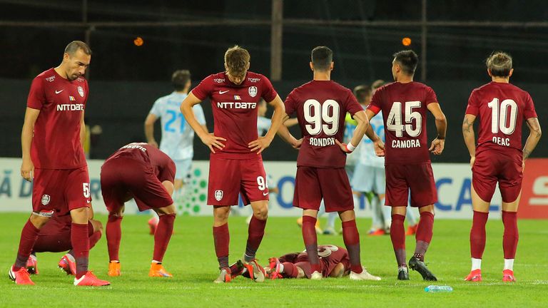 Cluj - who knocked out Celtic last year - suffered a shootout defeat