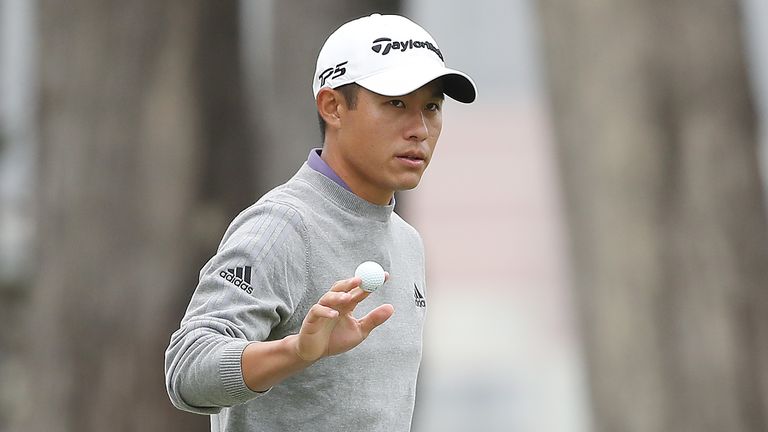 Collin Morikawa during the final round of the PGA Championship