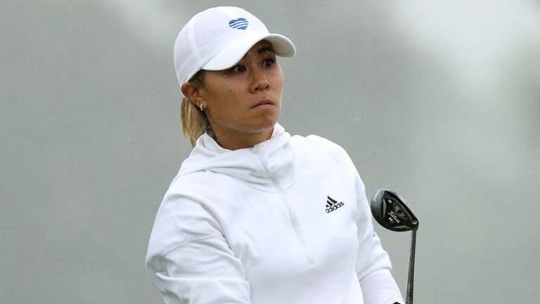 Danielle Kang during the final round of the LPGA Drive On Championship