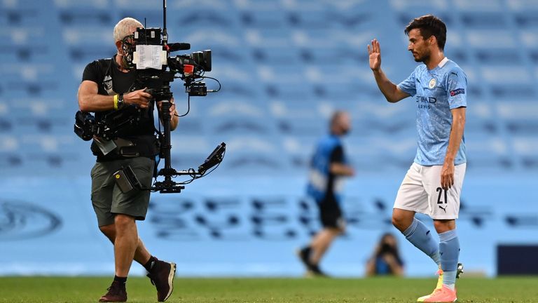 David Silva played his last game for City at the Etihad Stadium