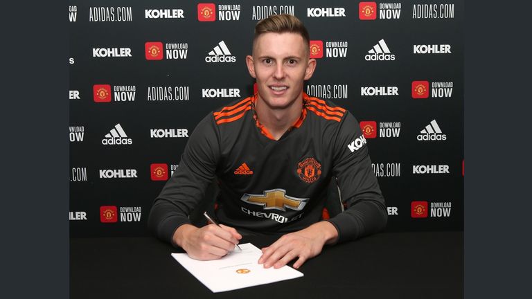 Dean Henderson, Manchester United contract signing