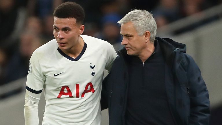 Spurs head coach Jose Mourinho has accused Dele Alli of being 'lazy' in training