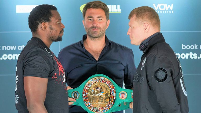 Whyte faces Povetkin on Saturday, live on Sky Sports Box Office 