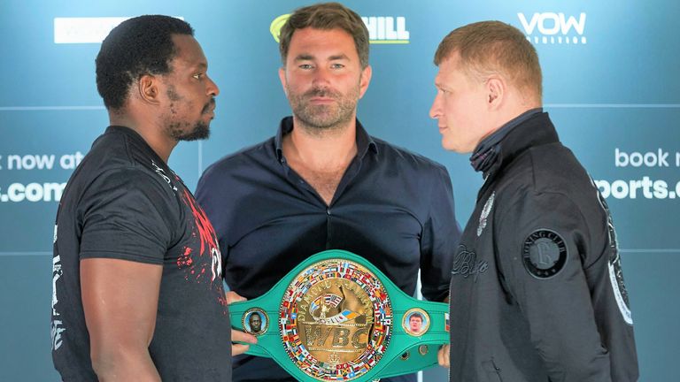 Dillian Whyte faces Alexander Povetkin on Saturday, live on Sky Sports Box Office 