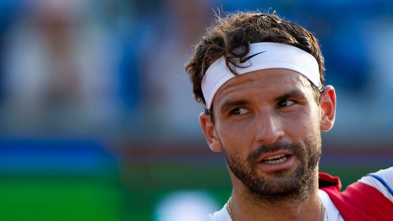 Grigor Dimitrov discusses the uncertainty of dealing with health issues after contracting COVID-19.