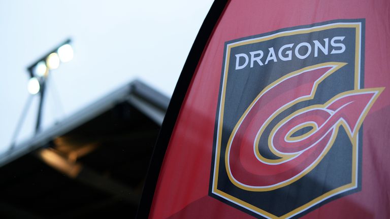 A Dragons player has tested positive for coronavirus
