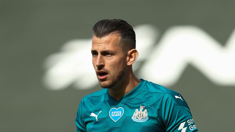 Martin Dubravka could miss as many as six Premier League games through injury