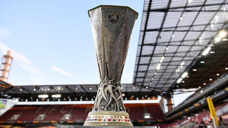 Europa League trophy