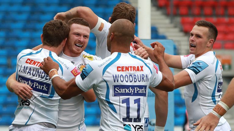 Exeter Chiefs put in a superb second half display to win at the Sale Sharks 