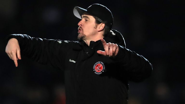 Fleetwood Town boss Joey Barton has been speaking about the frustrations of football in coronavirus