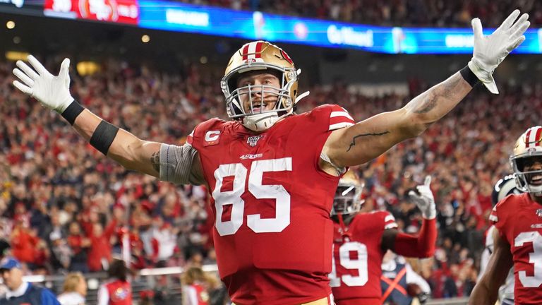George Kittle signed the richest contract for a tight end earlier this month