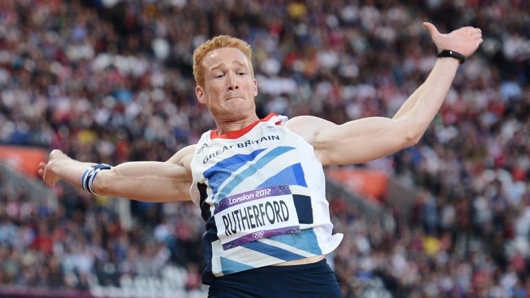 Rutherford won gold at the 2012 London Olympics