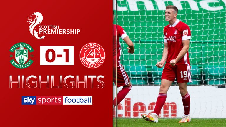 hibs v aberdeen highlights