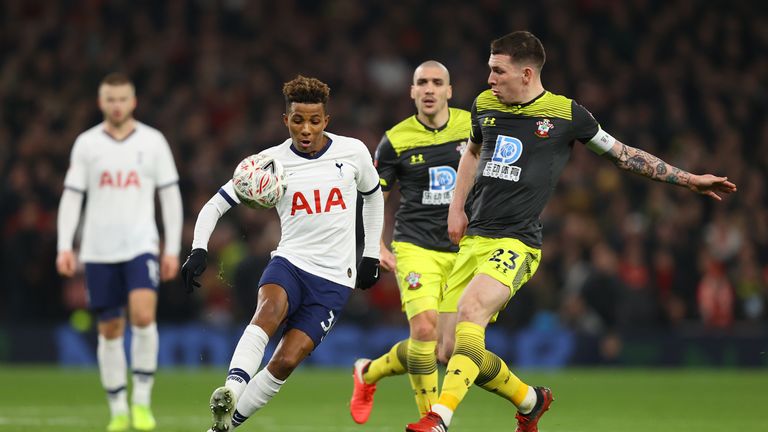 Hojbjerg played against Spurs in the FA Cup earlier this year