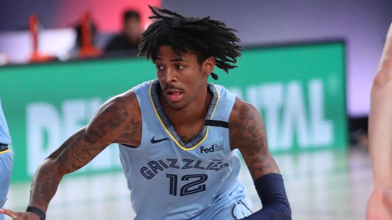 Ja Morant goes on the attacks against the Milwaukee Bucks