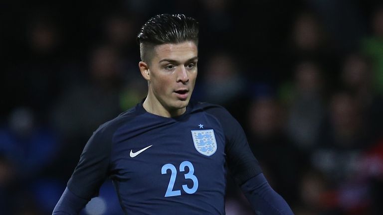 Jack Grealish has received his debut England call-up for the Three Lions' Nations League double header