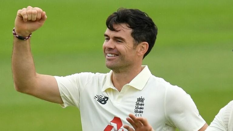 James Anderson, England, Test vs Pakistan at Old Trafford