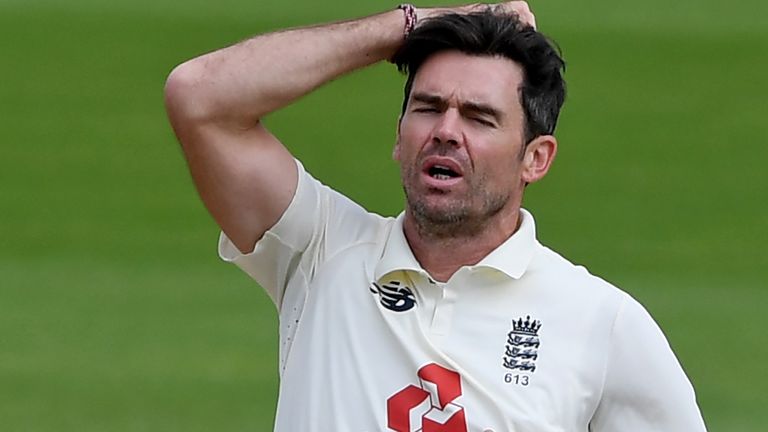 James Anderson is on 598 Test wickets for England